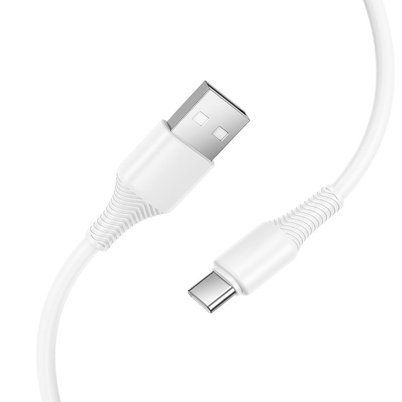 Kaapeli USB-A - USB-C Hoco 3A 1 m X120 valkoinen