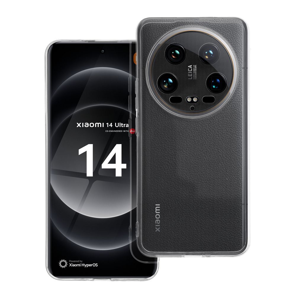 Puhelinkotelo 2 mm XIAOMI 14 ULTRA (kamerasuoja) kirkas