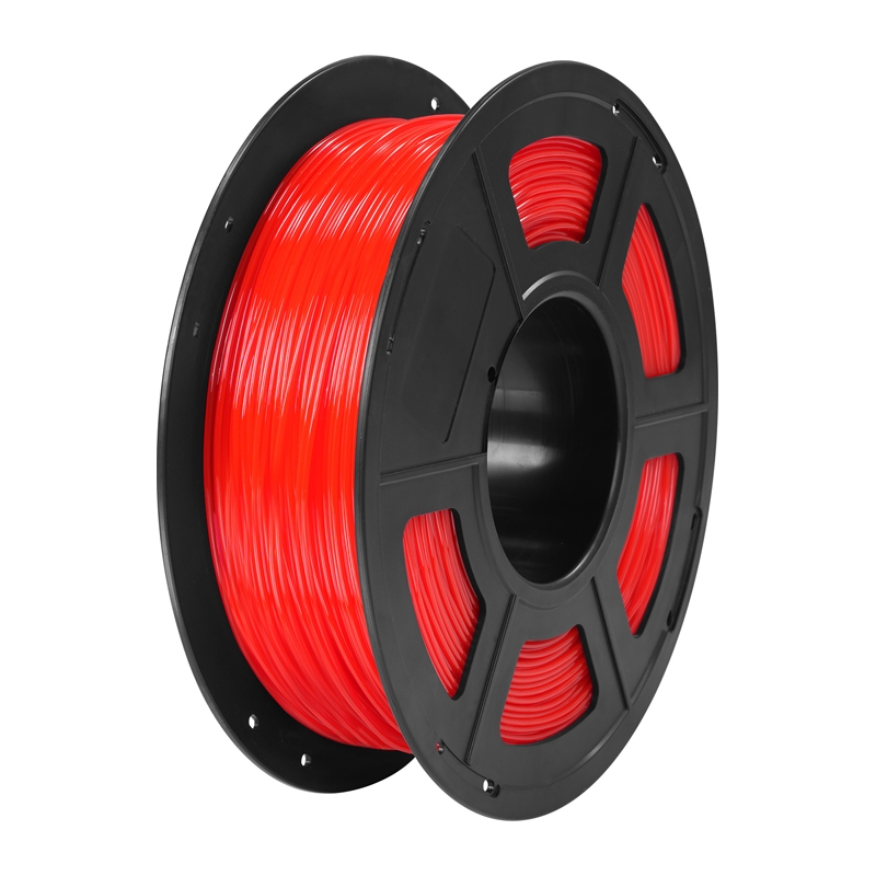 Anycubic TPU-filamentti (läpinäkyvä punainen) 1 kg