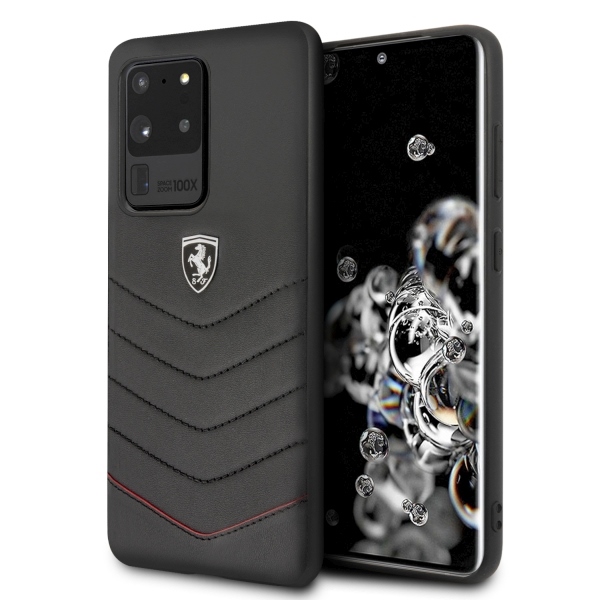 Ferrari Hardcase FEHQUHCS69BK S20 Ultra G988 musta/musta Heritage