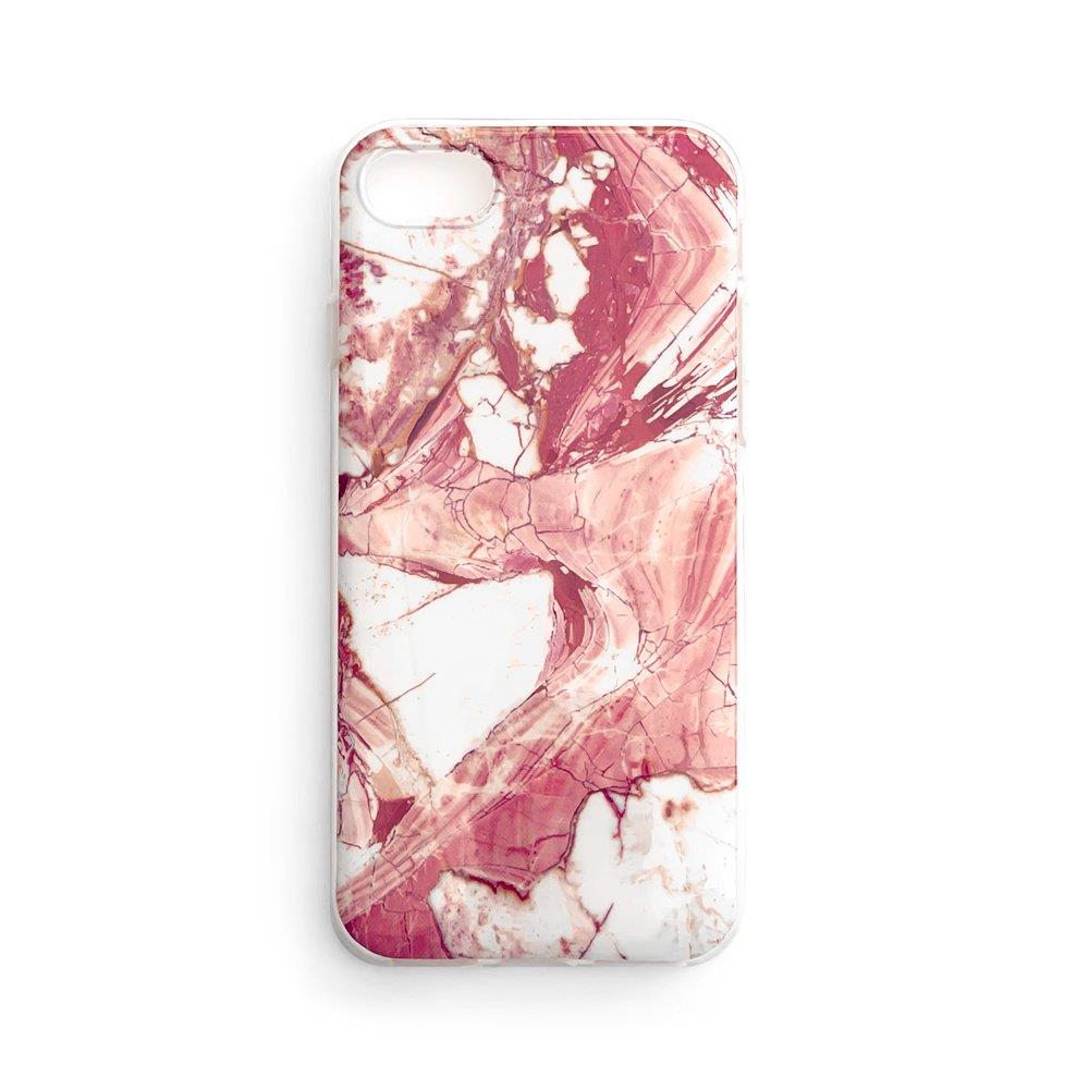 Wozinsky Marble TPU tapauksessa kansi Xiaomi Mi10T Lite 5G / Redmi Note 9 Pro 5G vaaleanpunainen
