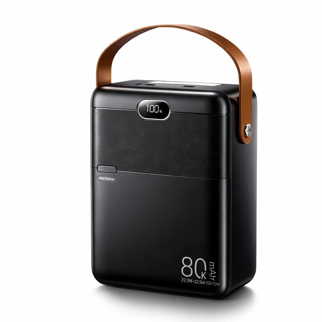 External battery Power Bank Remax RPP-118 22.5W 80000mAh black