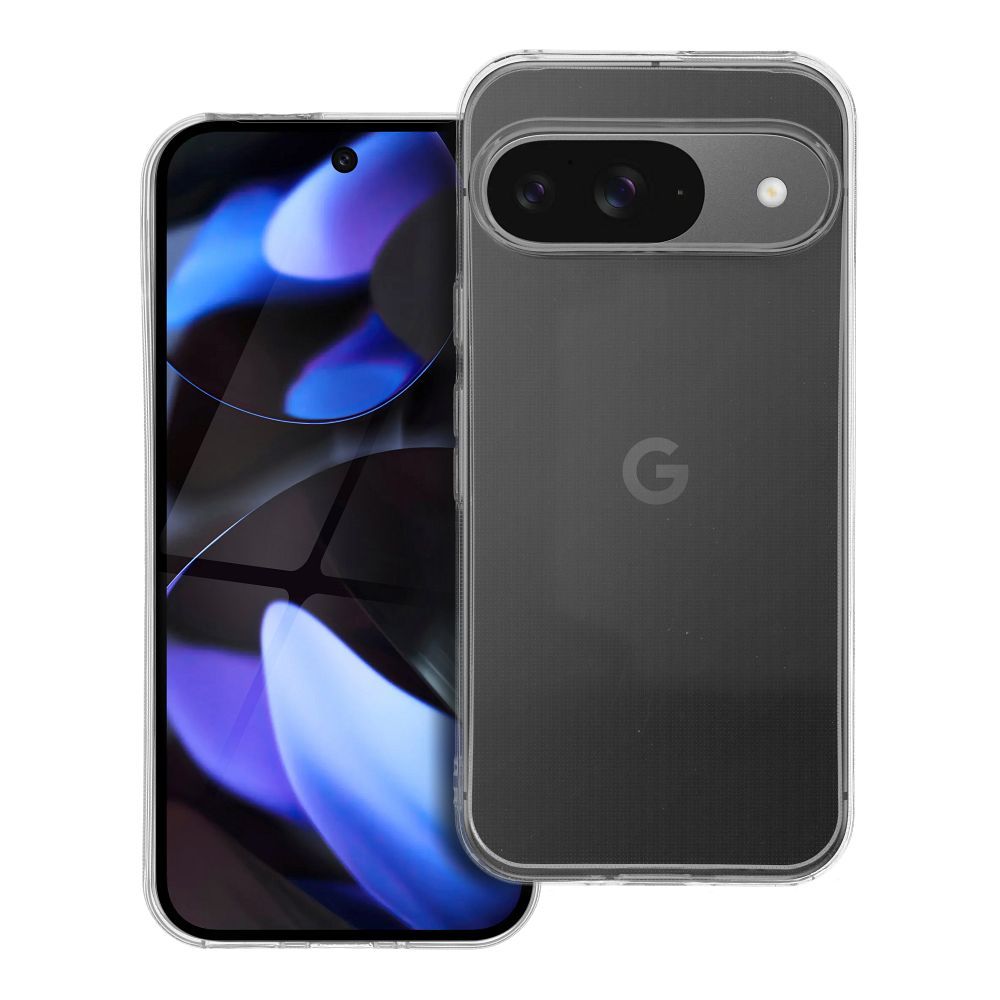Läpinäkyvä 2 mm Suojakuori Google Pixel 9:lle (kameransuoja)