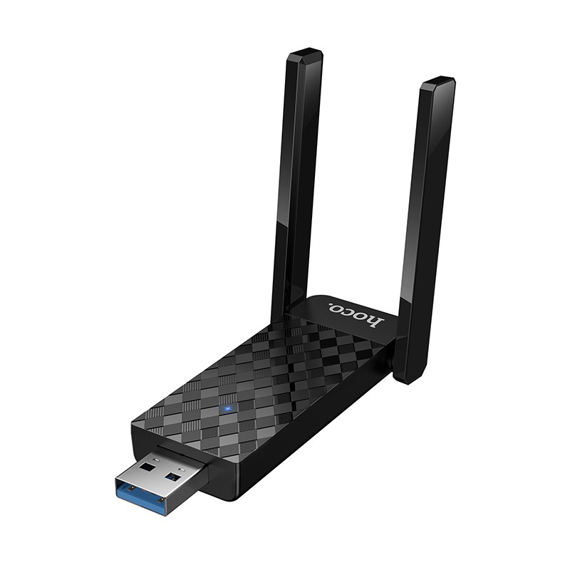 USB Wi-Fi adapter Hoco HI34 Wi-Fi6 black
