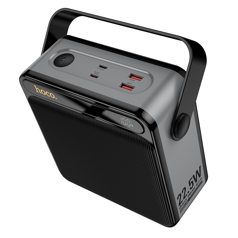 External battery Power Bank Hoco J161 22.5W+PD20W 80000mAh black