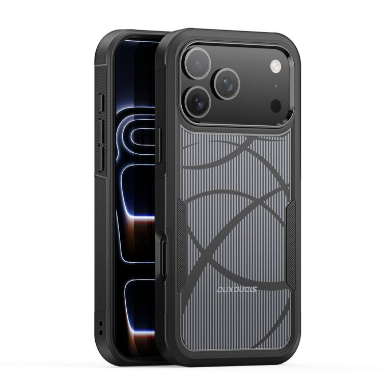 Dux Ducis Shld Suojakuori Apple iPhone 17 Pro musta - Rhythm Pattern