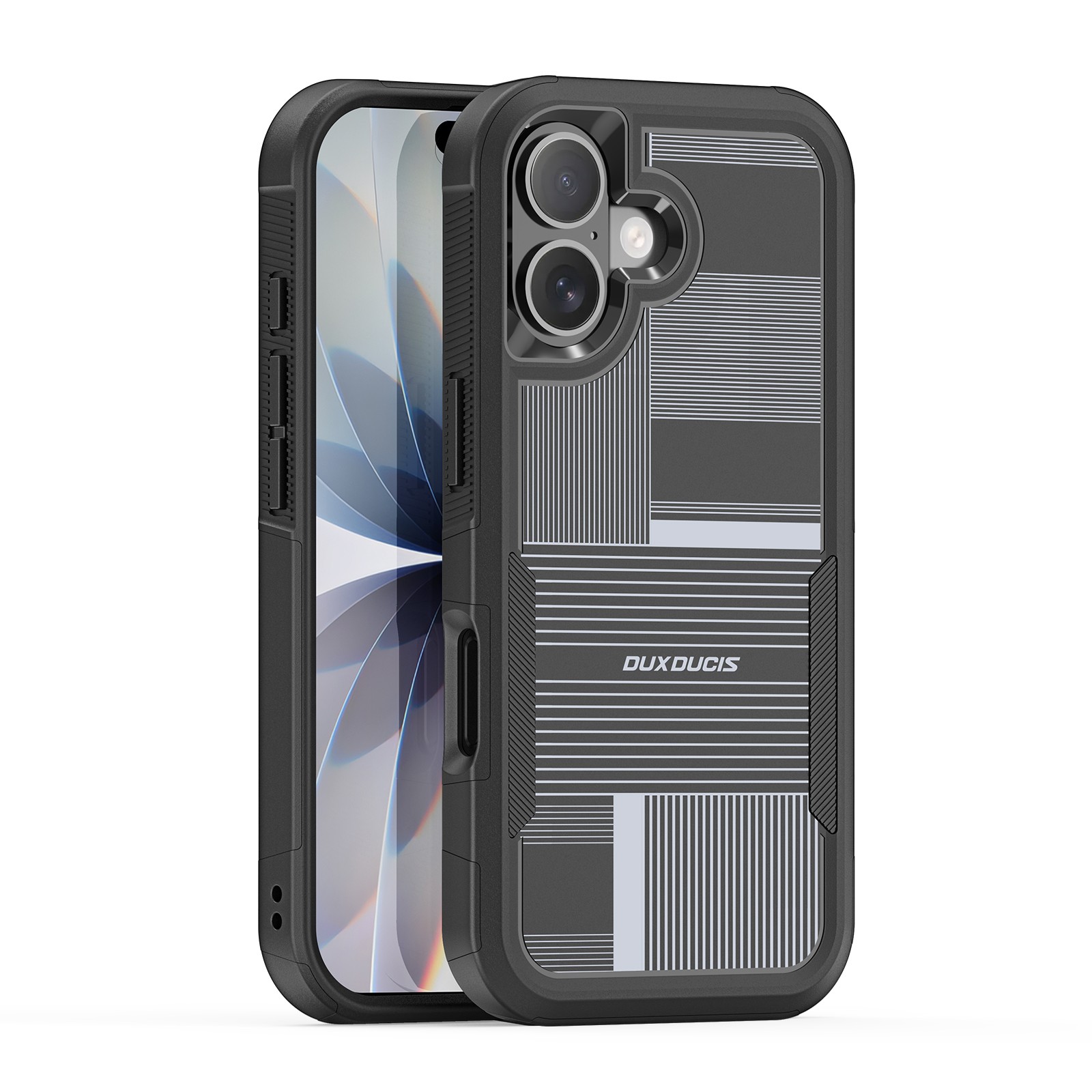 Dux Ducis Shld Suojakuori Apple iPhone 17 musta (Umbra Pattern)