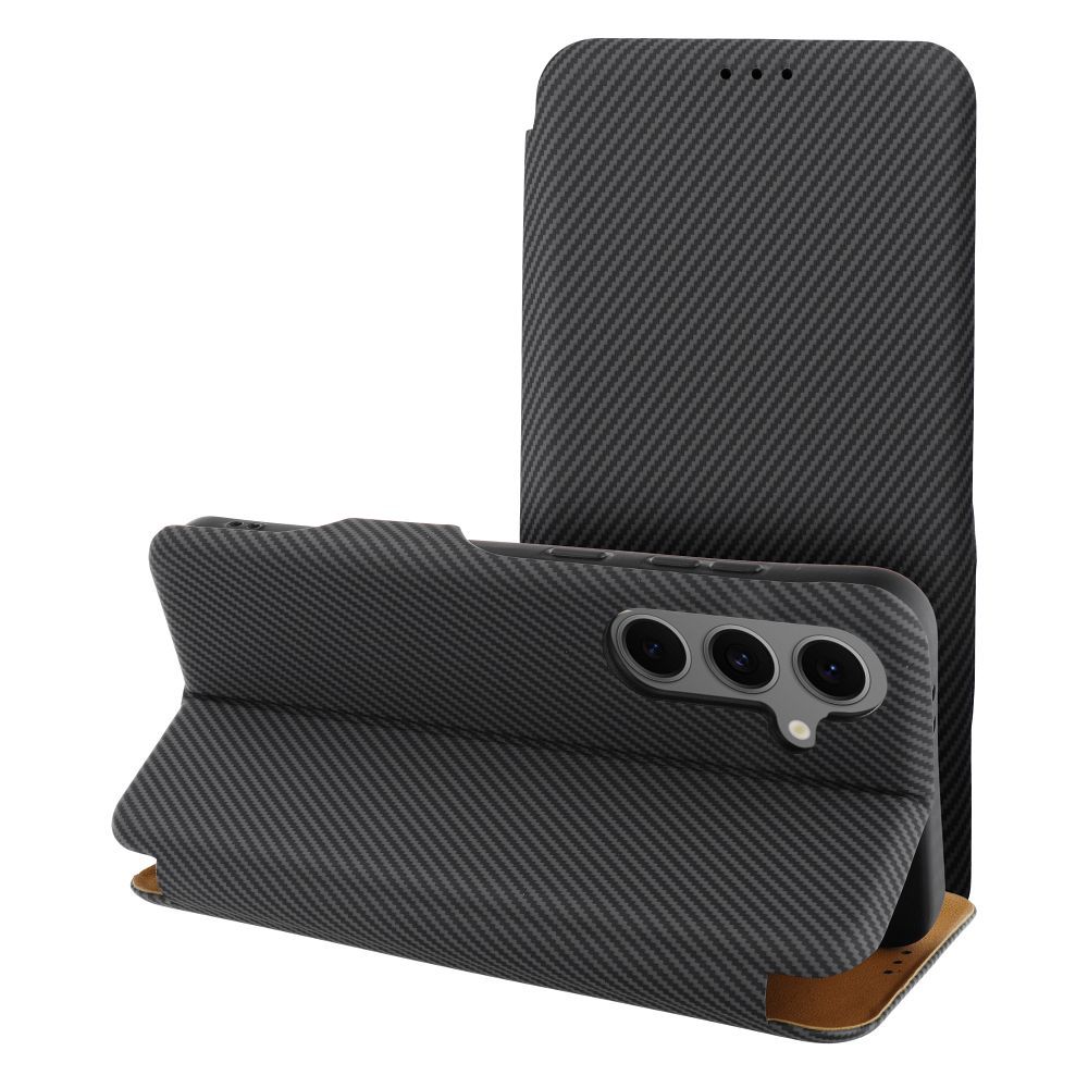 Flip-suojakuori Samsung A15:lle Folio Side Magnet harmaa
