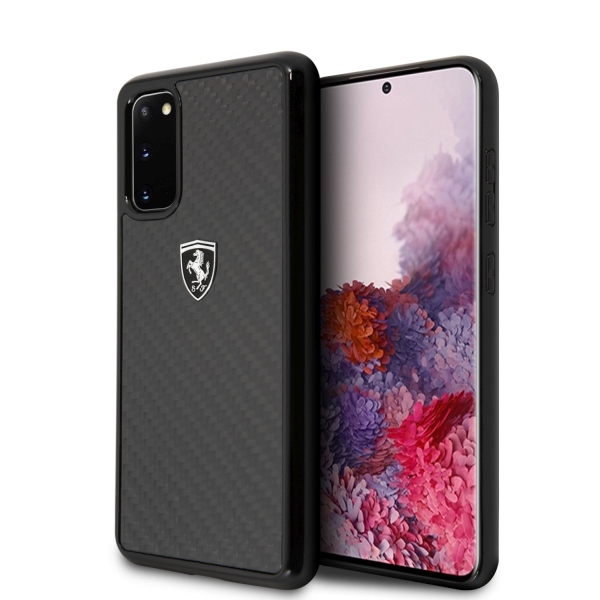Ferrari Hardcase FEHCAHCS62BK S20 G980 musta/musta Carbon Heritage -hiiliperintö