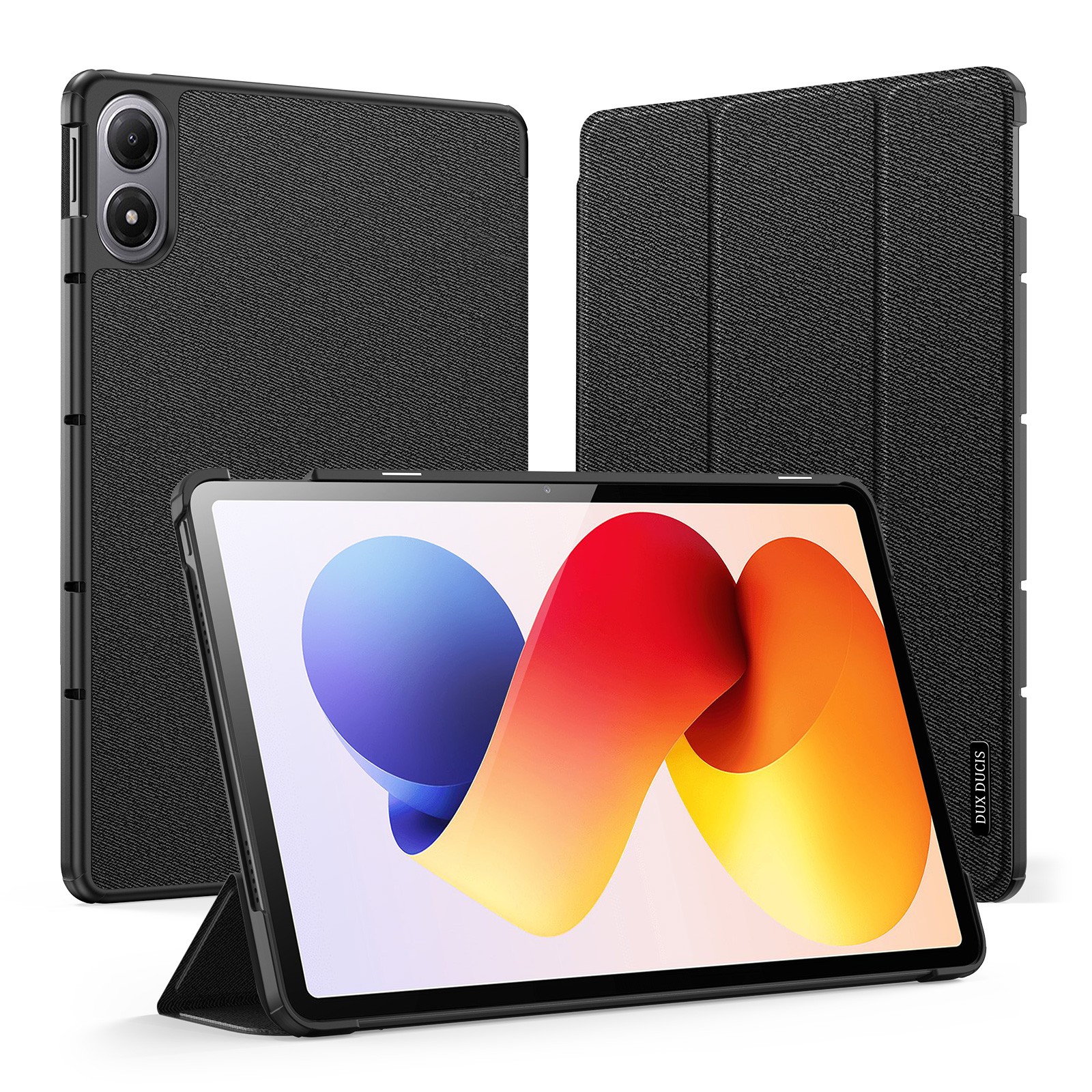 Dux Ducis Domo Suojakuori Xiaomi Redmi Pad Pro 12.1 / Redmi Pad 2 Pro 12.1 musta
