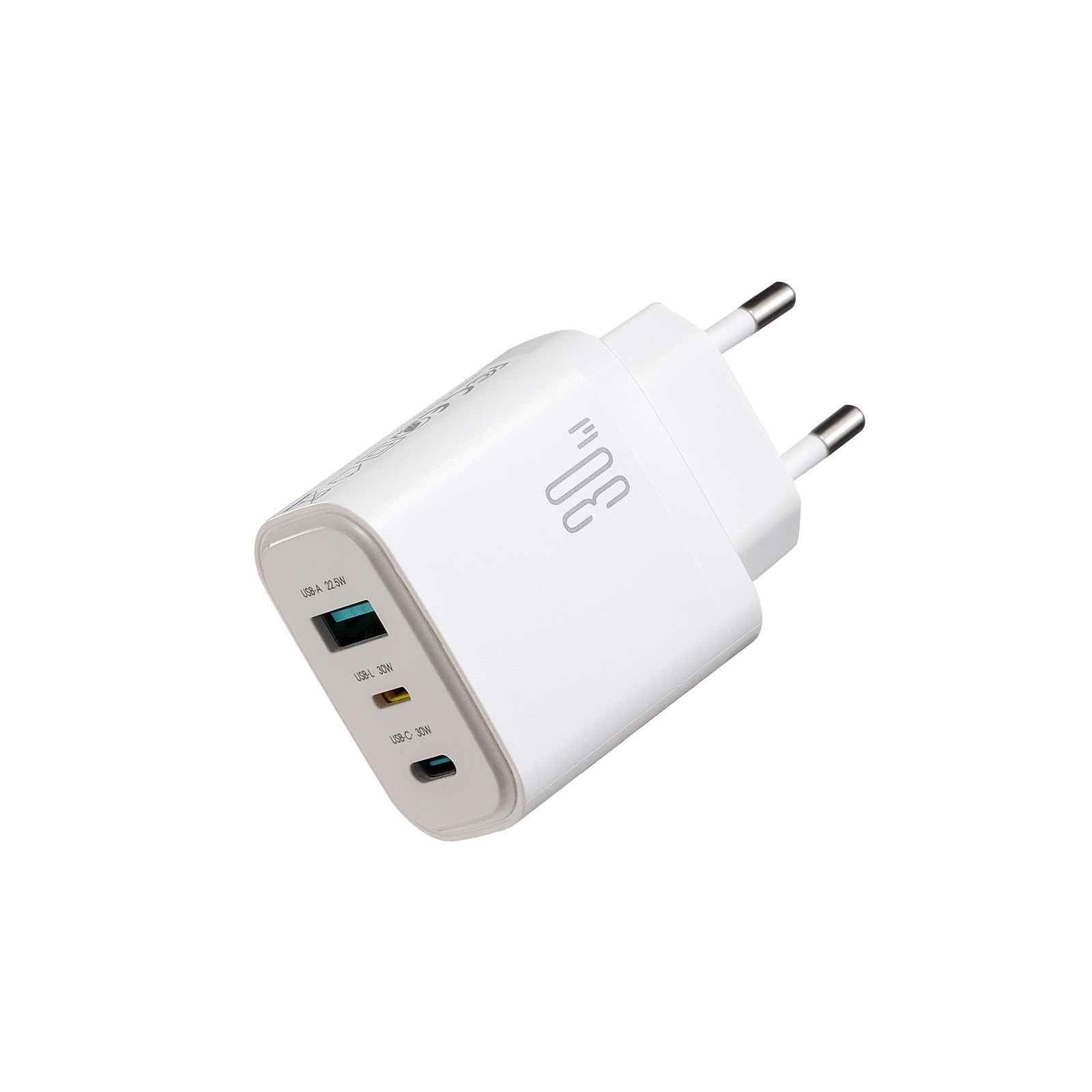 Charger Joyroom JR-TG6 30W 2xUSB-C/USB-A white