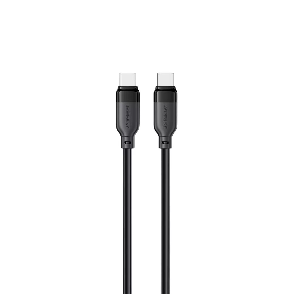 Acefast C16-03 USB-kaapeli USB-C - USB-C 1,2 m musta