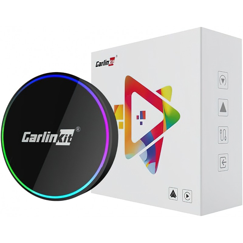 Langaton CarPlay / Android Auto -sovitin Carlinkit HD2CP Pro - musta
