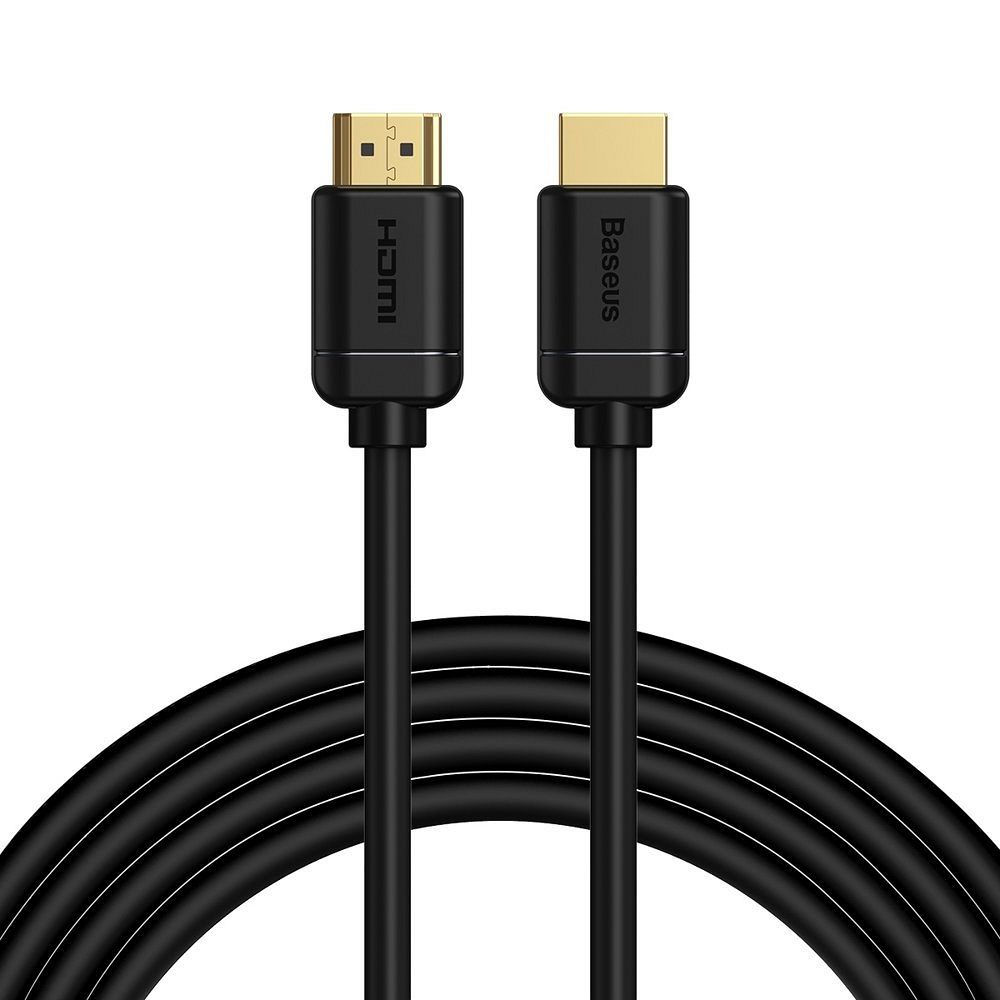 Baseus CAKGQ-C01 HDMI 2.0 4K 60Hz -kaapeli, 3 m, musta