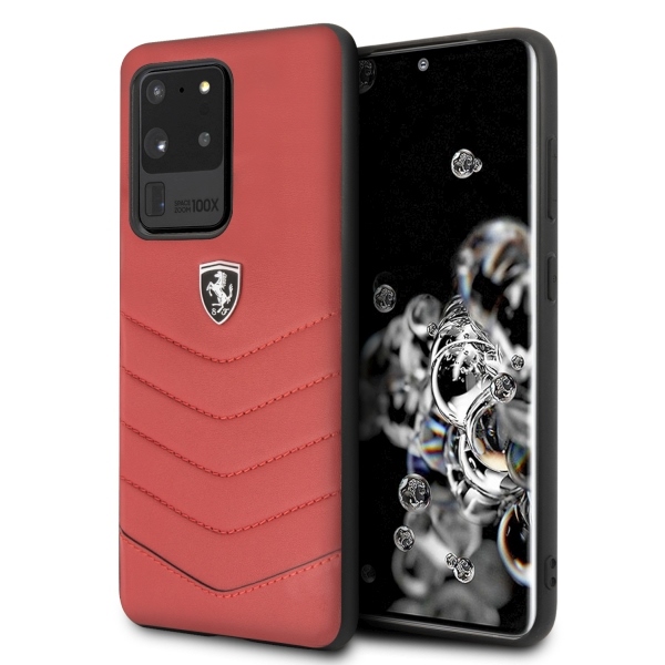 Ferrari Hardcase FEHQUHCS69RE S20 Ultra G988 punainen/punainen Heritage