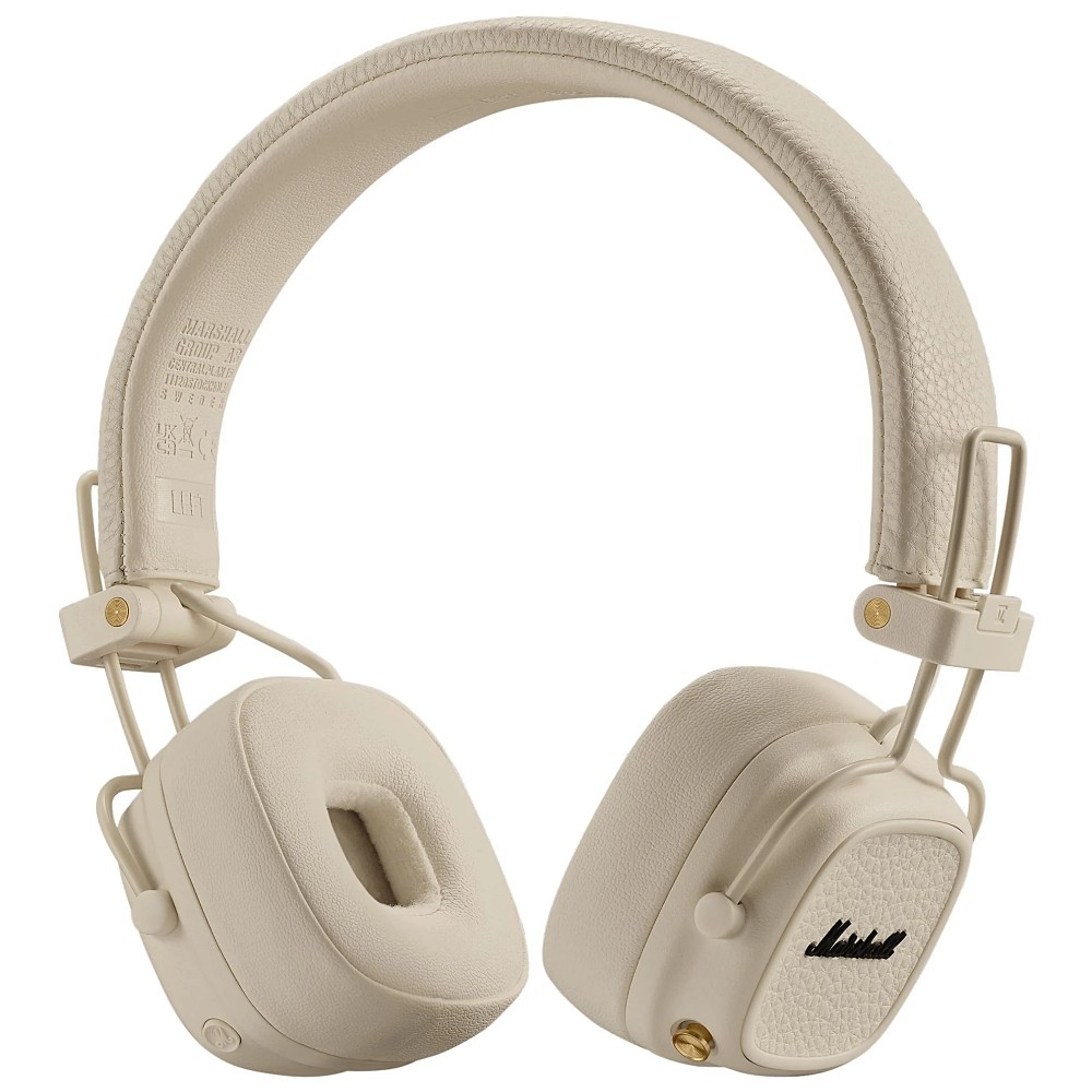 Wireless headphones Marshall Major V On-Ear Bluetooth cream