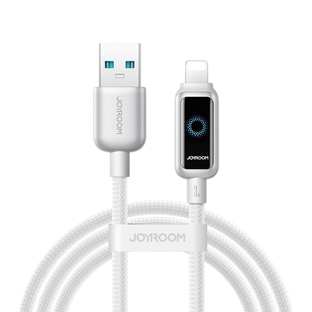USB-kaapeli Joyroom S-A55 USB-A - Lightning 3 A 1,2 m valkoinen
