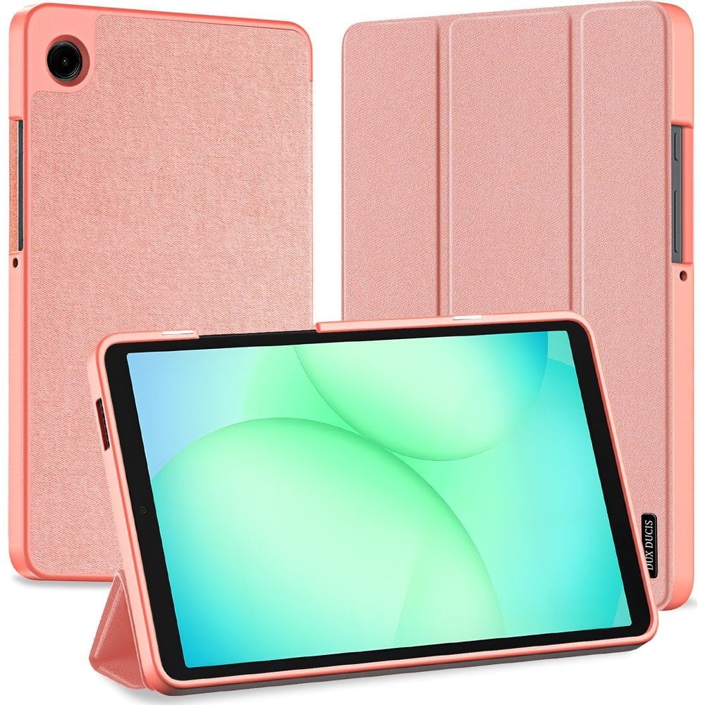Suojakuori Dux Ducis Domo Samsung X210/X215/X216 Tab A9 Plus 11.0:lle, vaaleanpunainen