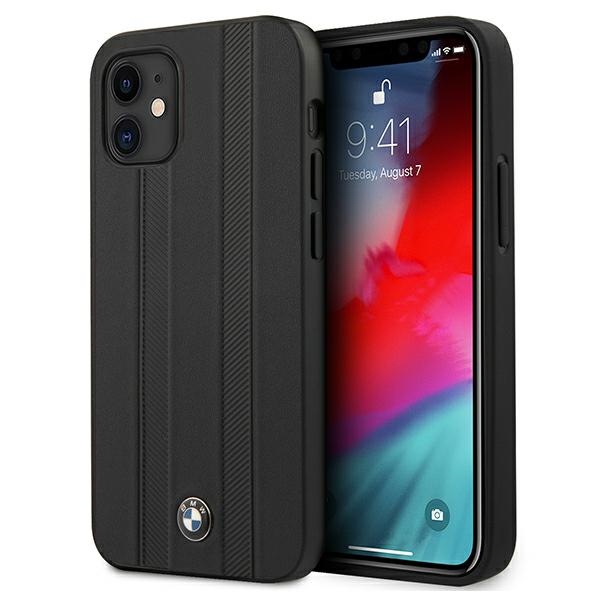 BMW Signature Tire Marks iPhone 12 mini -kotelo - Musta