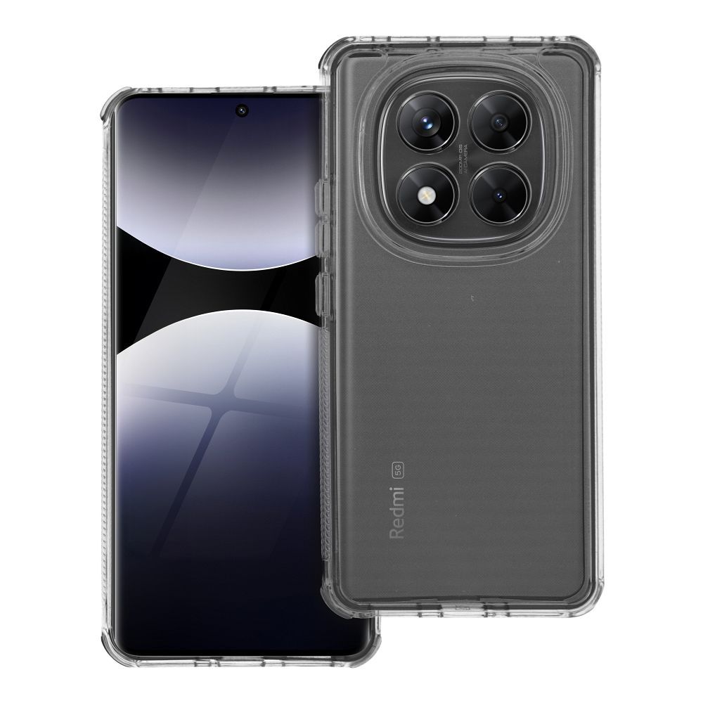 Suojakuori Xiaomi Redmi Note 14 PRO 5G / 14 PRO PLUS 5G:lle Matrix Clear musta