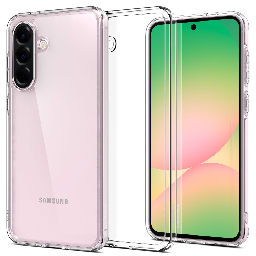 Spigen Ultra Hybrid Suojakuori Samsung Galaxy A56 5G:lle - läpinäkyvä