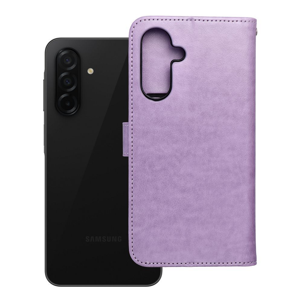MEZZO kirjakotelo SAMSUNG A26 5G:lle unisuodatin violetti