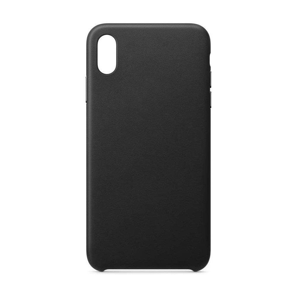 ECO Nahkakotelo suojus iPhone 12 Pro Max musta