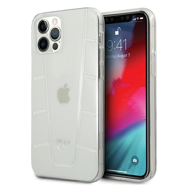 Mercedes Line kotelo iPhone 12 Pro Max - läpinäkyvä - läpinäkyvä