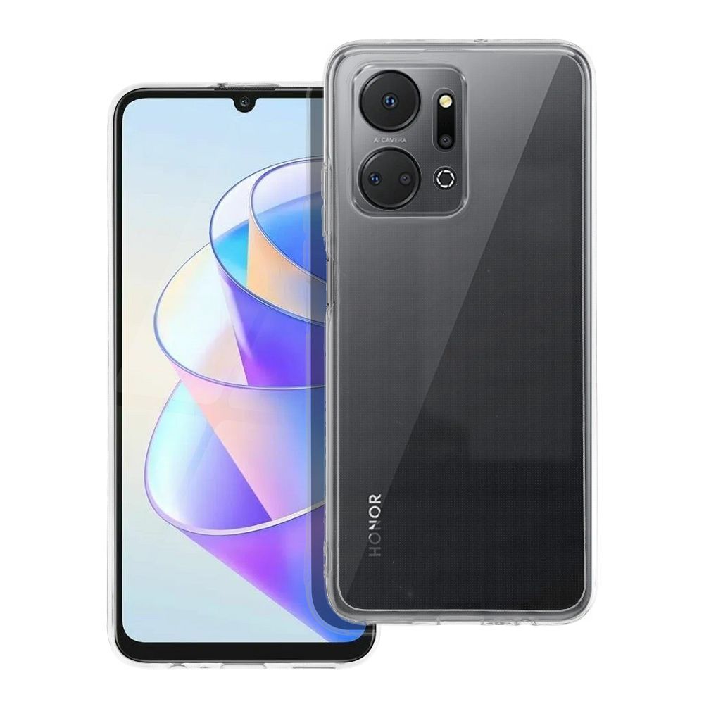 Case for Honor X7a Clear Case 2 mm (camera protection) transparent