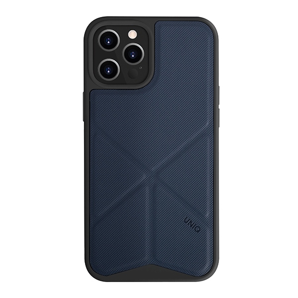 Uniq Transforma kotelo iPhone 12 Pro Maxille - sininen