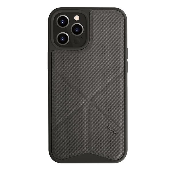 Uniq Transforma kotelo iPhone 12 Pro Maxille - harmaa