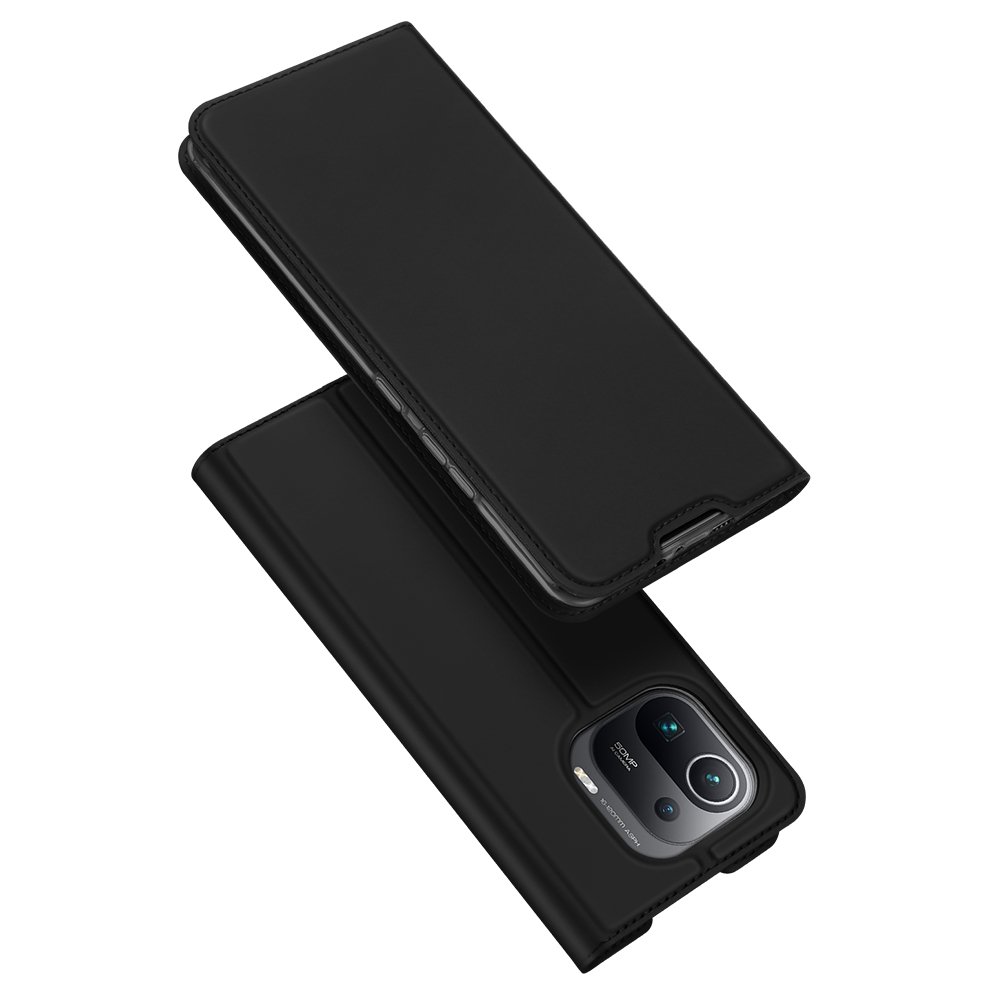 DUX DUCIS Skin Pro Kirjahylly tyyppi tapauksessa Xiaomi Mi 11 Pro musta