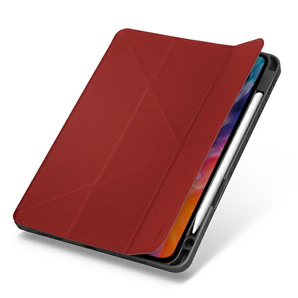 Uniq Transforma Rigor kotelo iPad Air 10.9 (2020) - punainen