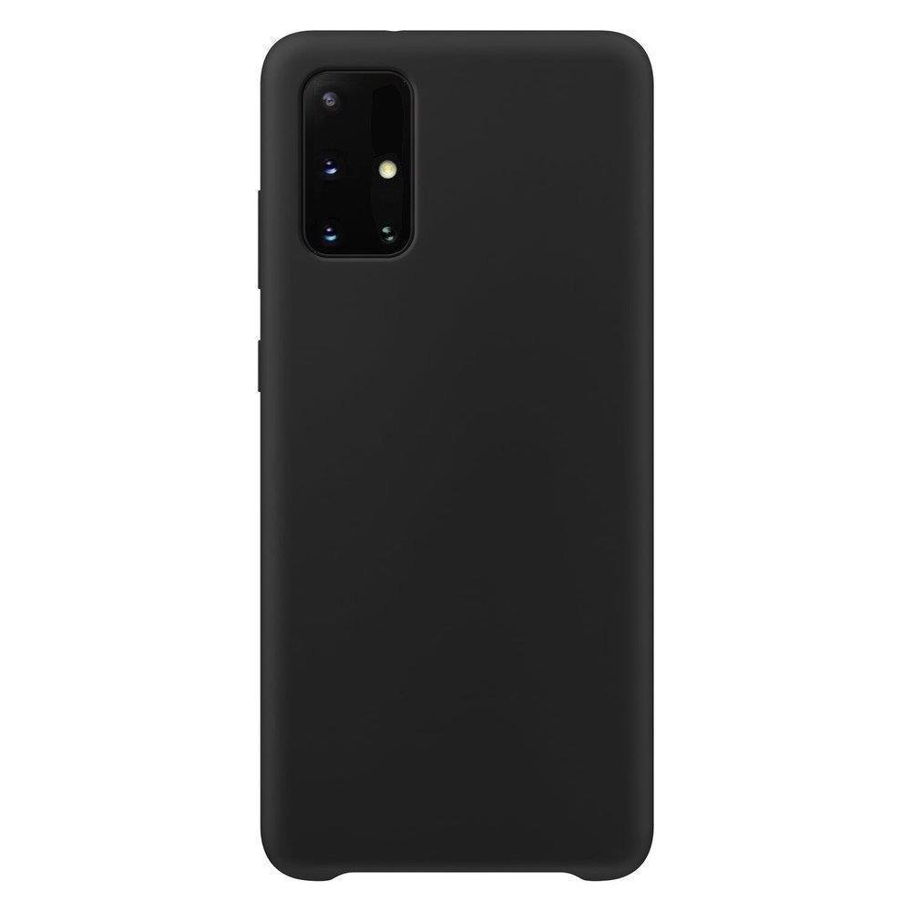 Silikonikotelo Pehmeä joustava kumisuojus Samsung Galaxy A72 4G musta