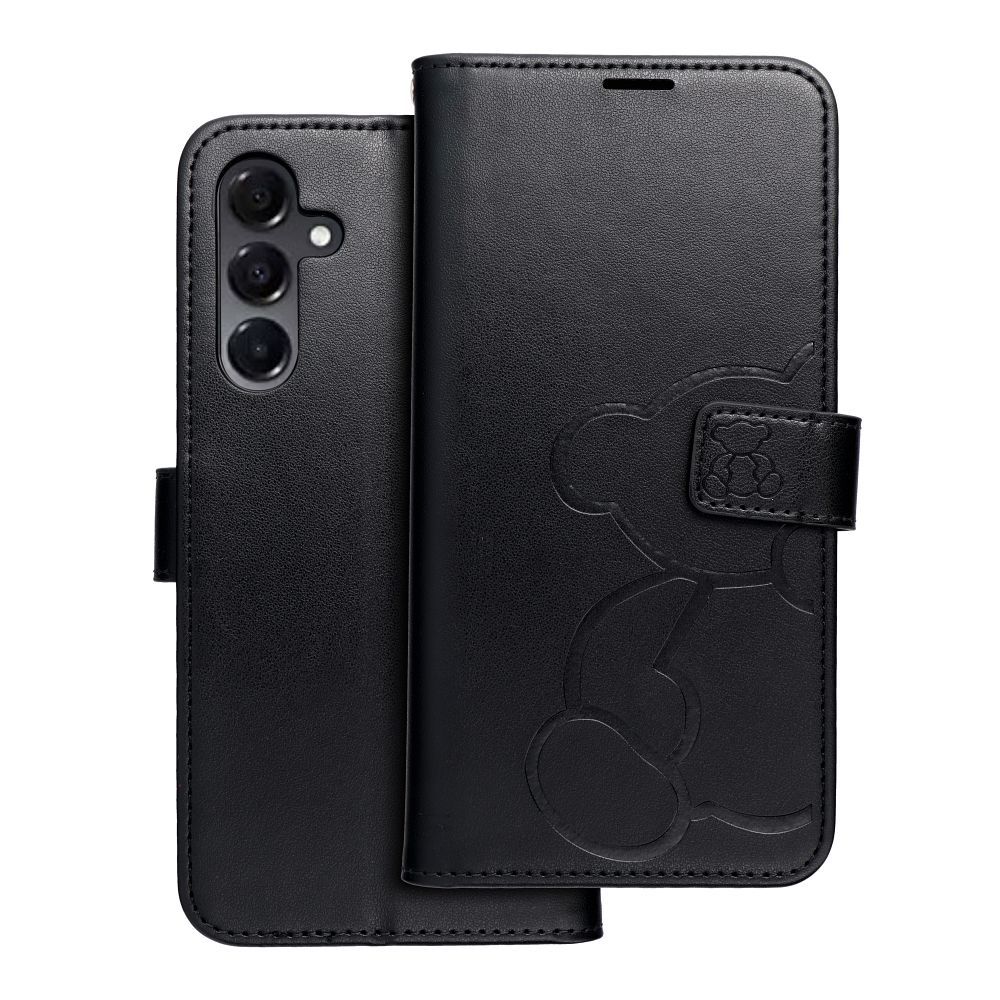 MEZZO-kirjakotelo SAMSUNG A16 5G nalle musta