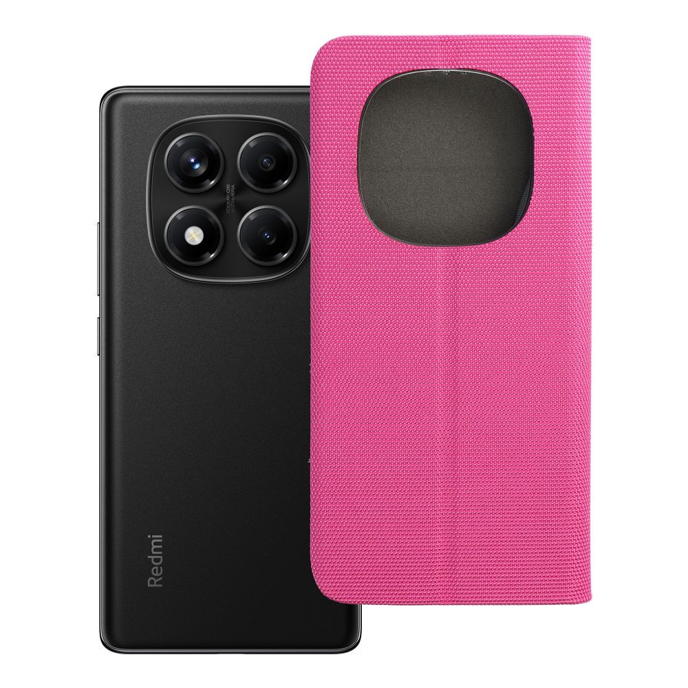 Läppäsuojakuori Xiaomi Redmi NOTE 14 PRO 4G:lle Sensitive Book vaaleanpunainen