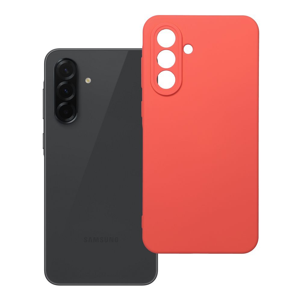 Silikoninen suojakuori Samsung A36 5G persikka