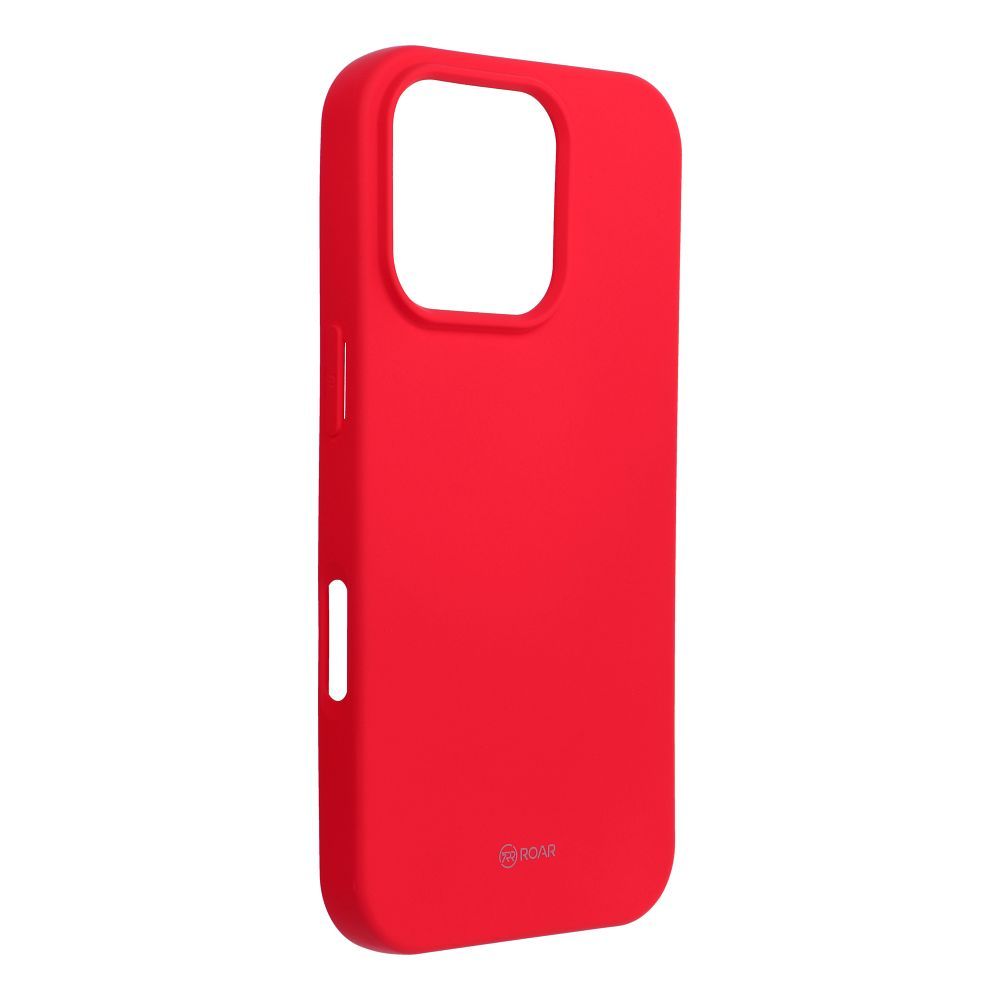 ROAR ALL DAY COLORFUL JELLY Suojakuori iPhone 16 Pro:lle kuuma vaaleanpunainen