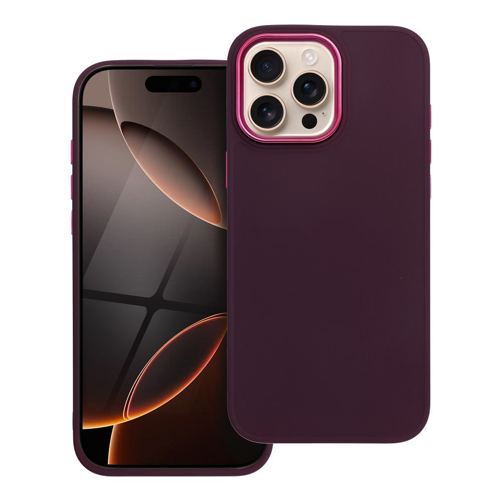 Suojakuori iPhone 16 PRO MAX:lle Frame violetti