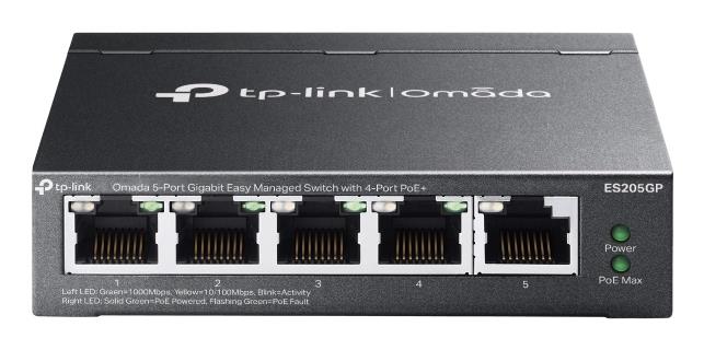 TP-Link ES205G hallittu kytkin 5x RJ-45 Gigabit Ethernet (10/100/1000)
