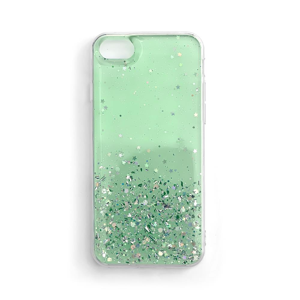 Wozinsky Star Glitter Shining Cover Samsung Galaxy A72 4G vihreä