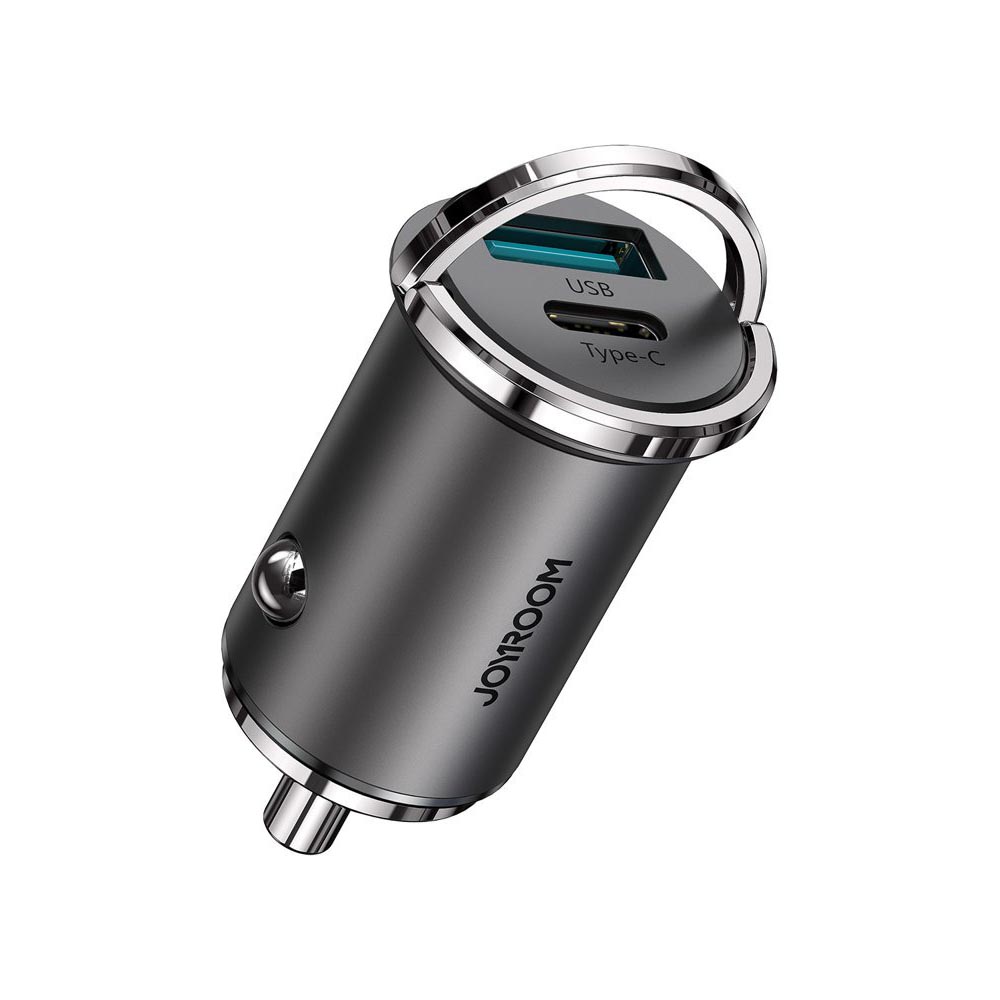 Car charger Joyroom (C-A35) (1xUSB-C; 1xUSB; 4.8A 45W) black