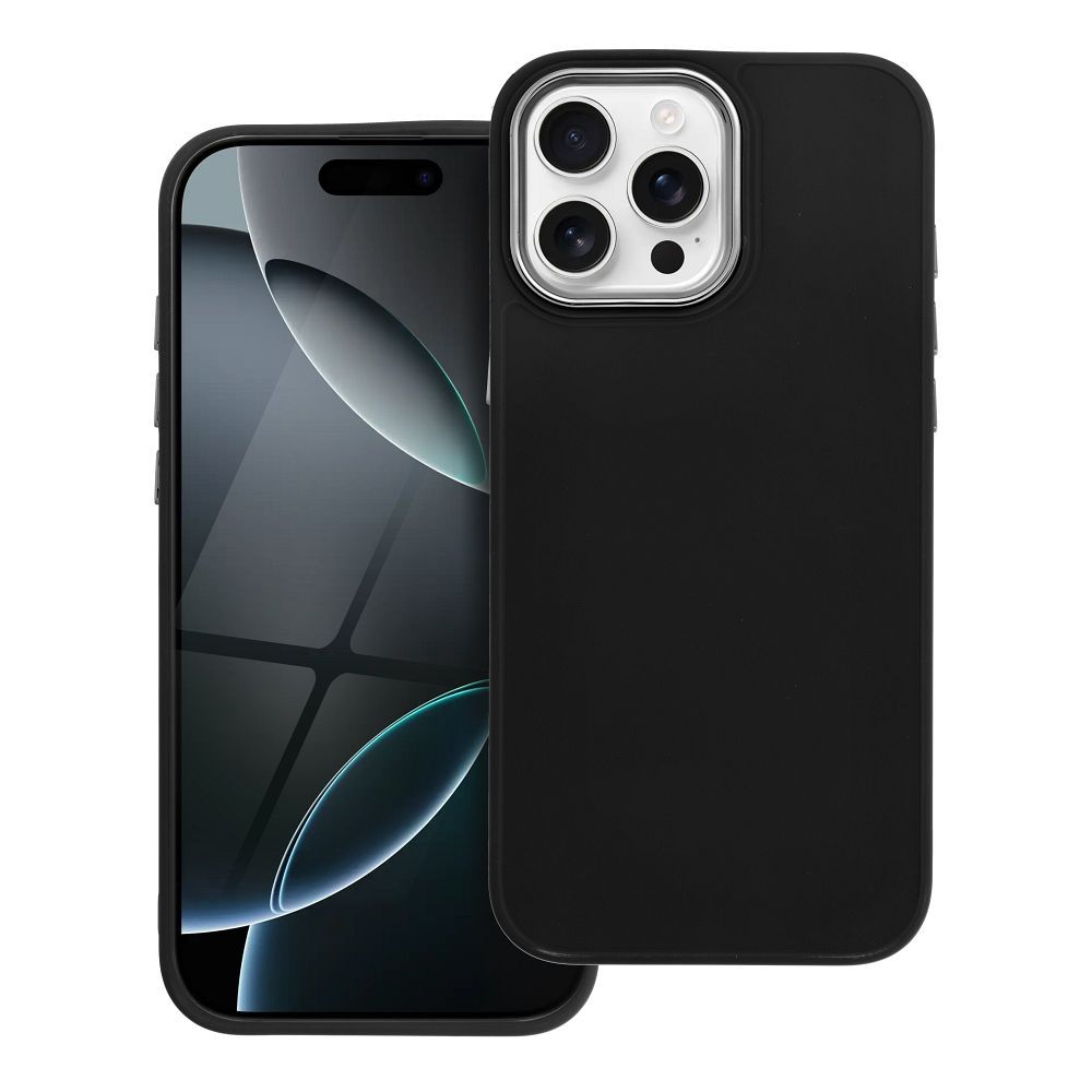 Suojakuori iPhone 16 PRO MAX:lle Frame musta