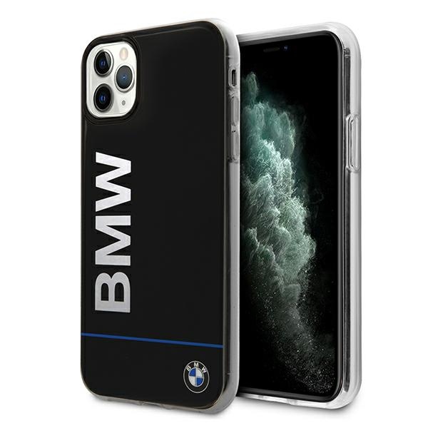 BMW Signature painettu logo iPhone kotelo iPhone 11 Pro - musta