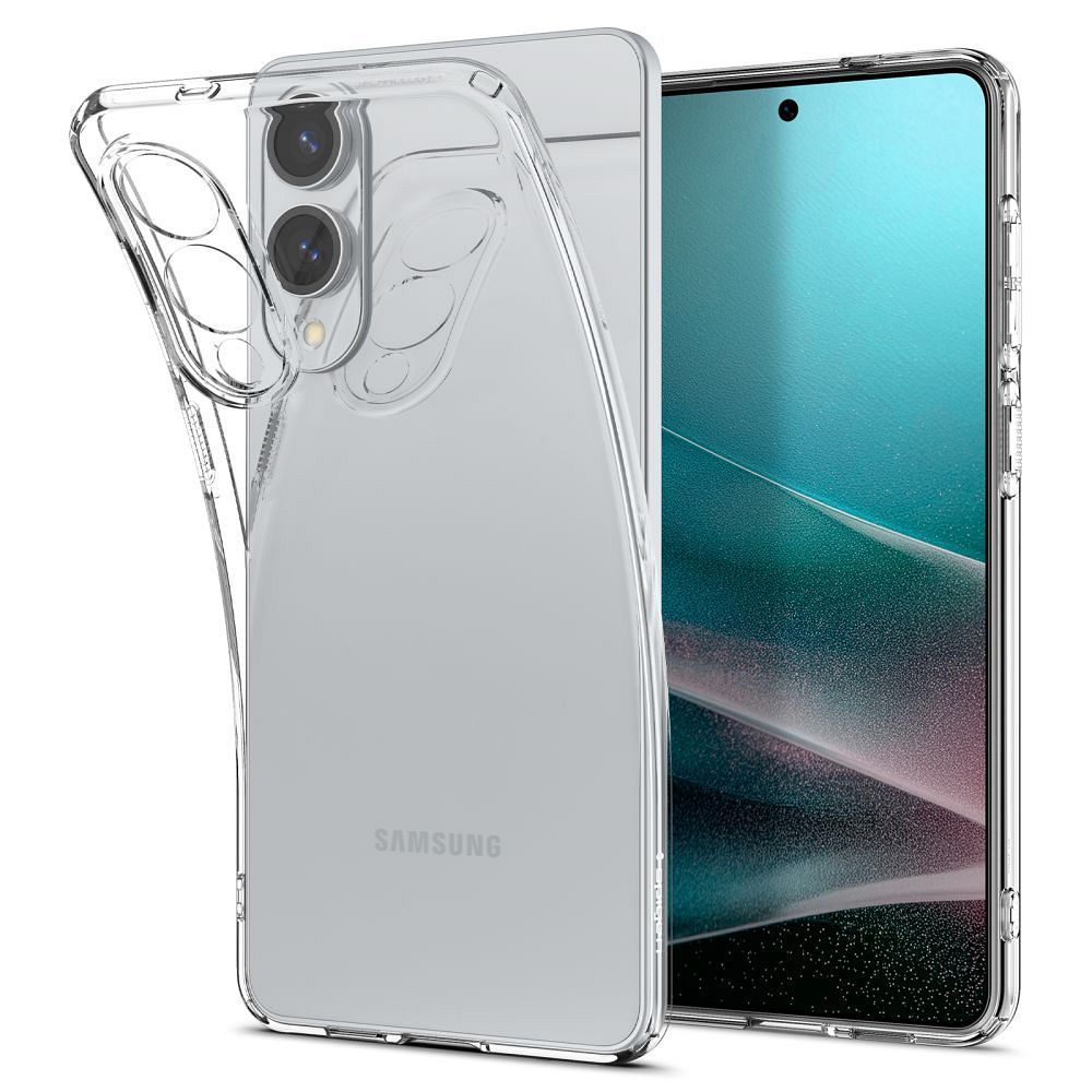 Spigen Liquid Crystal Suojakuori Samsung Galaxy S25 Edge:lle - läpinäkyvä