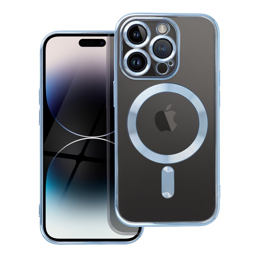 Suojakuori iPhone 14 PRO:lle Electro Mag Cover yhteensopiva MagSafe-version kanssa sininen