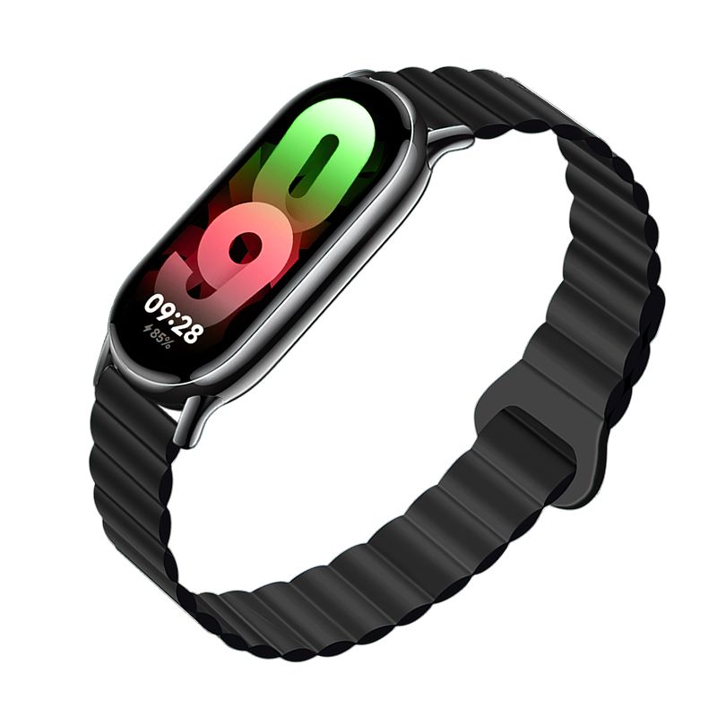 Strap to Mi Band 8 Xiaomi Forcell F-Design FX8 silicone buckle black
