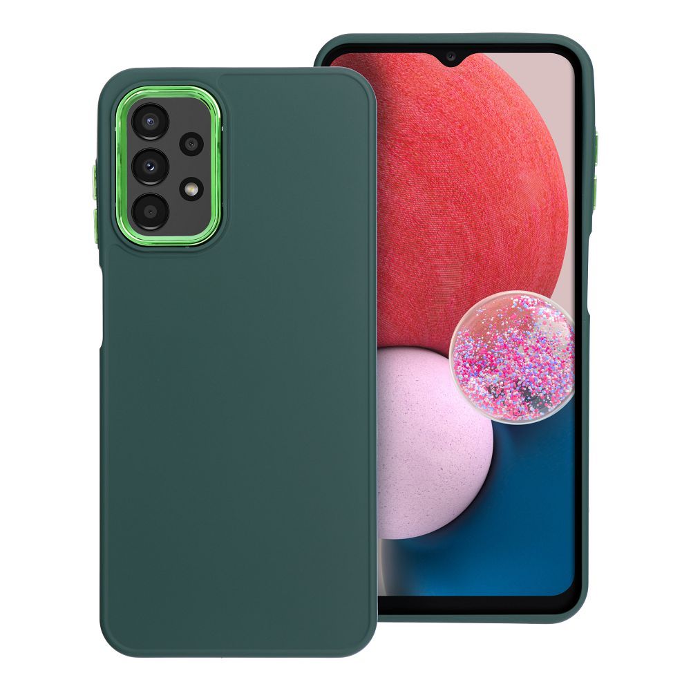 Frame Suojakuori Samsung A13 4G vihreä