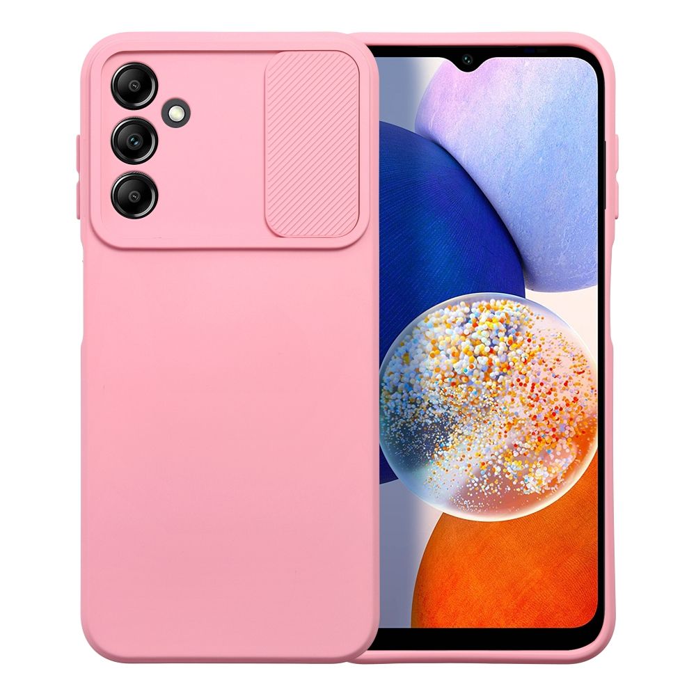 Suojakuori Samsung A14 5G / A14 4G:lle Slide vaaleanpunainen