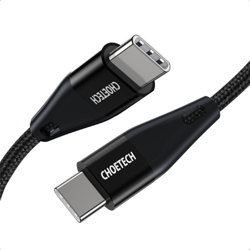 USB-kaapeli Choetech XCC-1003 musta Type-C / Type-C 120cm